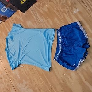 Under Armour workout set